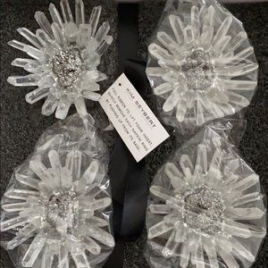 Crystal Napkin Rings